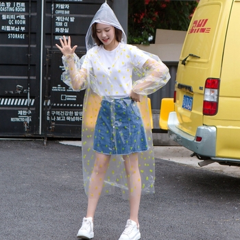 Üheosaline PE vihmavari matkamiseks, ühekordne, paks materjal 0.03, veekindel kiht PE liimiga, täiskasvanutele