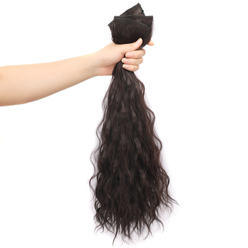 Vlasové časti 3P2D, kučeravé, domáca hodvábna vlákna, mechanické spracovanie, nie je možné farbiť ani perm