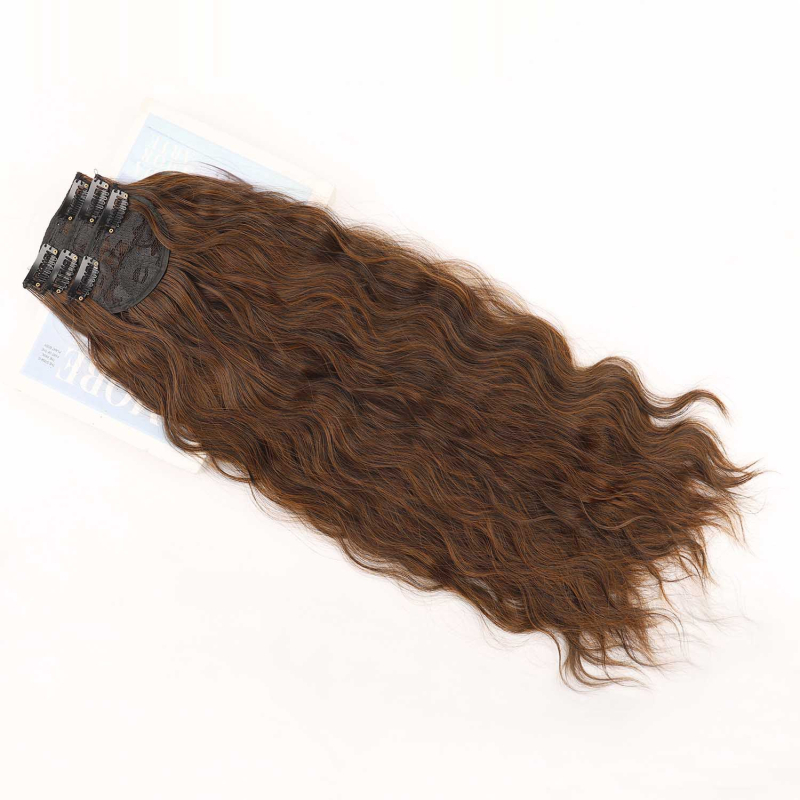 Vlasové časti 3P2D, kučeravé, domáca hodvábna vlákna, mechanické spracovanie, nie je možné farbiť ani perm