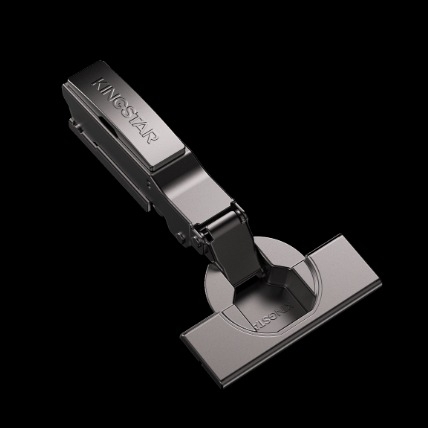 Pánt s hydraulickým tlmením pre skrinky, rýchle odpojenie, univerzálna montážna základňa HS255, studená valcovaná oceľ, niklové a meďové povrchové úpravy