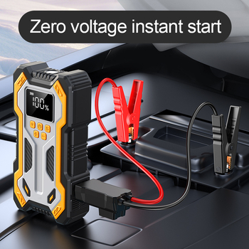 Núdzový štartér do auta s tlakovacou pumpou – všetko v jednom, prenosný ABS power bank N3