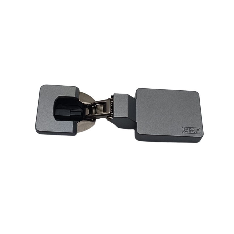 Ultra tenká hydraulická pánt na drevené dvere - uhlíková oceľ, elektroplátovanie