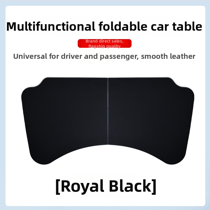 Amukeke Automašīnas piestiprinājamais saliekamais nelielais galda klājs – universāla saderība, griešanās, daudzfunkcionāls, saliekams, plastmasa, uzstādīšana ar klik-iekš