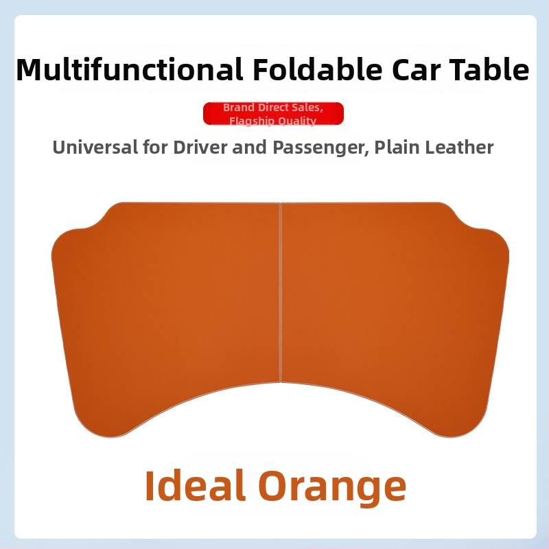 Amukeke Automašīnas piestiprinājamais saliekamais nelielais galda klājs – universāla saderība, griešanās, daudzfunkcionāls, saliekams, plastmasa, uzstādīšana ar klik-iekš
