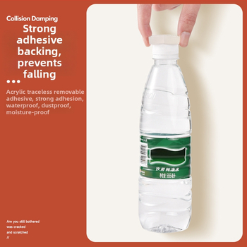 Silikónový rohový chránič - proti kolíziám, kruhový roh, pre skrinky, dvere, steny a stoly