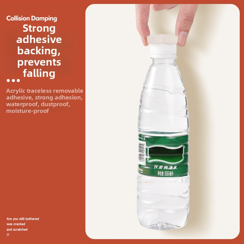 Silikoninis kampinis apsaugos kilpas - prieš susidūrimus, apvalus kampas, tinkamas spintoms, durims, sienoms ir stalams