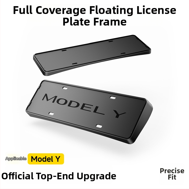 Rám čísla Tesla Model Y / Model 3 - Ochranný rám, Pôvodný výrobca, Plast WL-002