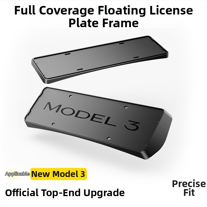 Rám čísla Tesla Model Y / Model 3 - Ochranný rám, Pôvodný výrobca, Plast WL-002