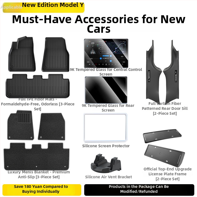 Rám čísla Tesla Model Y / Model 3 - Ochranný rám, Pôvodný výrobca, Plast WL-002