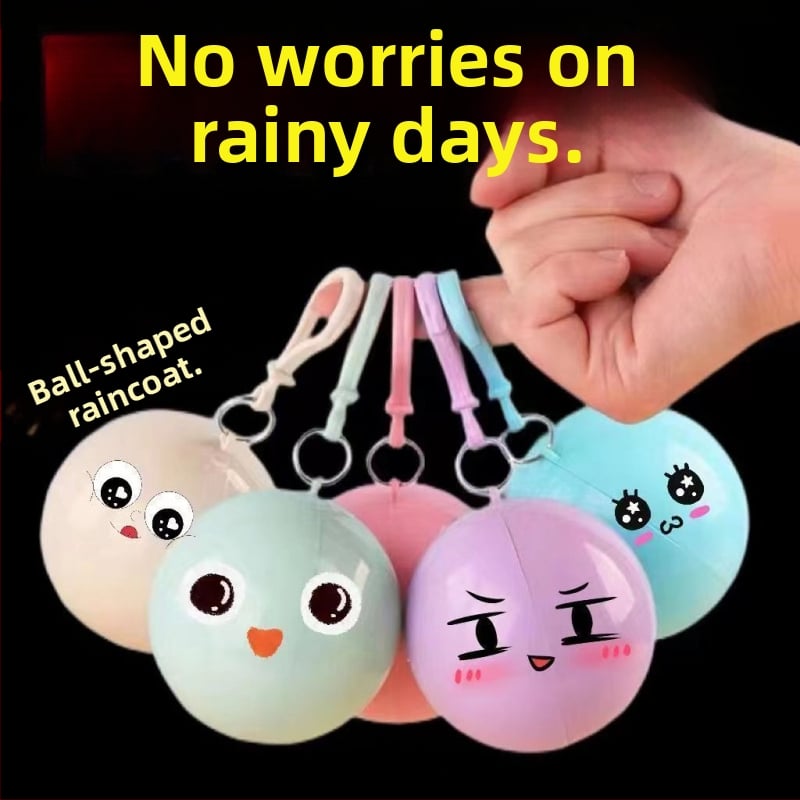 Jednorazové dažďové pončo s kresleným štýlom, na turistiku a horolezectvo, pre dospelých, bežná hrúbka