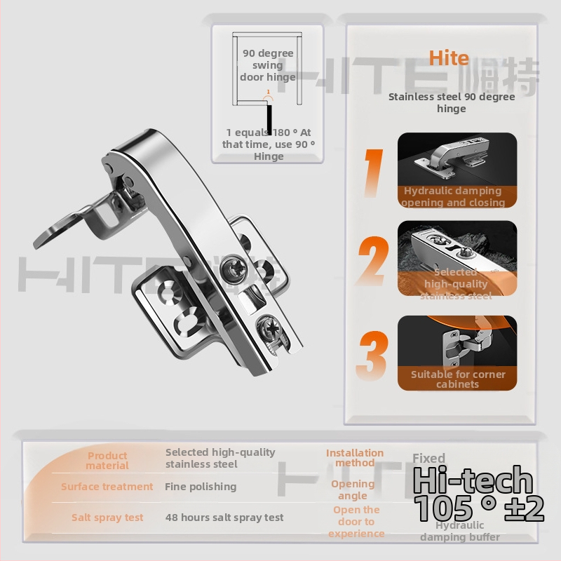 Závesy na drevené dvere – 90°/180°, plochý pánt pre rohové skrinky; Materiál: studená valcovaná oceľ; Povrch: niklované