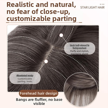 Parochňa na celú hlavu pre ženy, prirodzený vzhľad, krátky bob s rovnými ofinkami, tepelne odolné syntetické vlákna