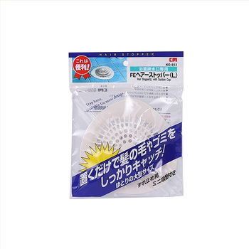 KM PVC filter pre odtok sprchy – Zachytávač vlasov pre kanalizáciu a sprchovací žľab, proti uviaznutiu, proti zápachu