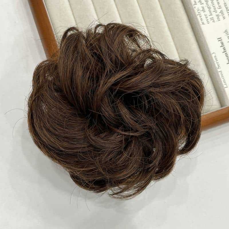 Paruka s kruhom na drôt, chlpavý matný vzhľad, kórejský štýl, teplotne odolný drôt, stredná až dlhá dĺžka, nie je vhodná na farbenie ani na trvalú