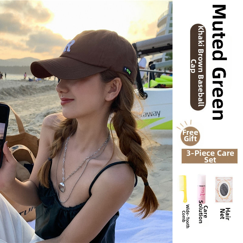 Čiapka s integrovanou parochňou, twist-pletené vlasy z vlákien s vysokou teplotou, pre ženy, módna čiapka s parochňou, univerzálny model