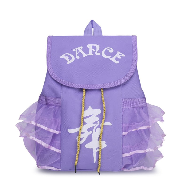 Dječja plesna torba - Oxford platno, vodootporna, uzorak s slovima, razigran stil