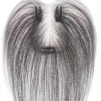 Ľahký bezšvový doplnok vlasov pre ženy, horný pramene vlasov, rovné ofiny, model G8511/G9918, plne ručne tkané, termálne odolné hodvábne vlákno, nie je možné farbiť ani chemicky upravovať