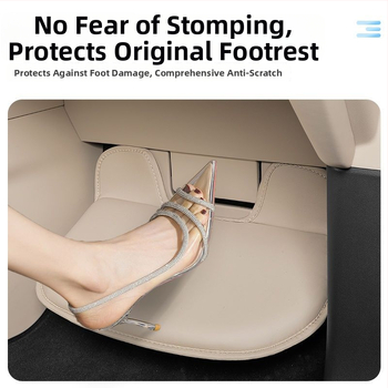 Pokrov ochranný pre nohu cestujúceho – model M9, Nappa koža, Tenganda značka, tlač loga dostupná