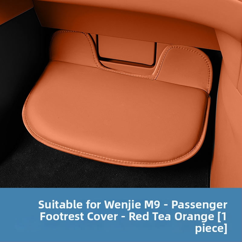 Pokrov ochranný pre nohu cestujúceho – model M9, Nappa koža, Tenganda značka, tlač loga dostupná