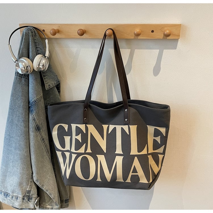 Nylonová tote taška so zipsom, dvojité ramenné popruhy, vnútorné vrecko na telefón a zipsové vrecko, polyesterová podšívka