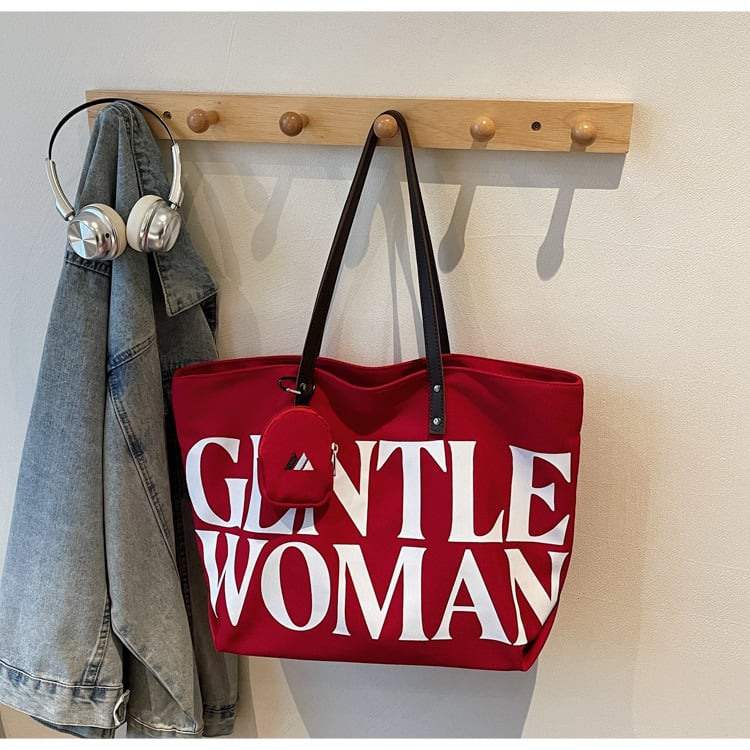 Nylonová tote taška so zipsom, dvojité ramenné popruhy, vnútorné vrecko na telefón a zipsové vrecko, polyesterová podšívka