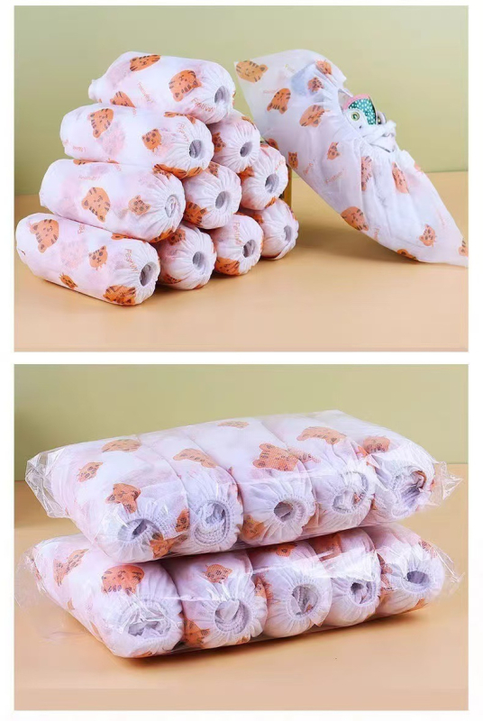 Jednorázové návleky na topánky z netkanej textílie – nepremokavé, hrubé, protiskluzové, pre vnútorné použitie