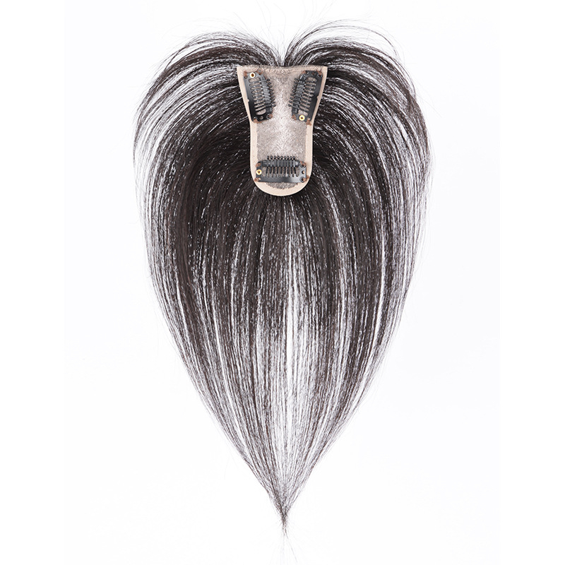 Qiao Xi parochňa z ľudských vlasov pre ženy – ľahká, tenká, ručne tkaná, rovné vlasy, farbiteľné