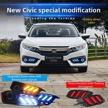 LED svetlo do hmly pre Honda Civic 16-18 (10. generácia), modely KGB-1/KGB-2, 5-10W, 12V, životnosť 60000 hodín