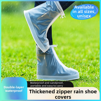 PVC návleky na topánky do dažďa – protišmykové, vodeodolné, odolné voči opotrebeniu, unisex