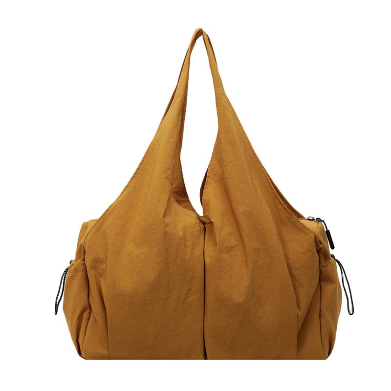 Tote taška – mestská minimalistická, textil, zips, viacero vreciek, vrátane vrecka na telefón, dvojitý ramenný popruh