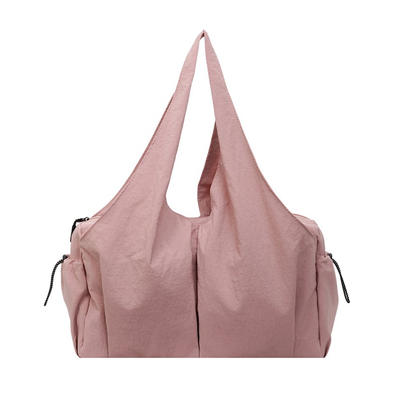 Tote taška – mestská minimalistická, textil, zips, viacero vreciek, vrátane vrecka na telefón, dvojitý ramenný popruh