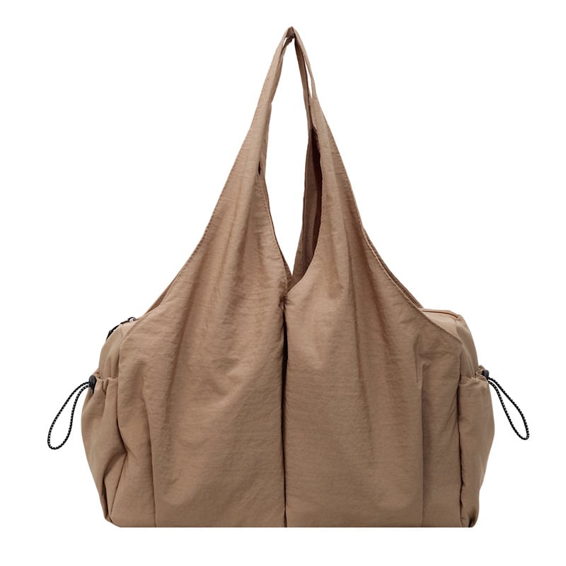 Tote taška – mestská minimalistická, textil, zips, viacero vreciek, vrátane vrecka na telefón, dvojitý ramenný popruh