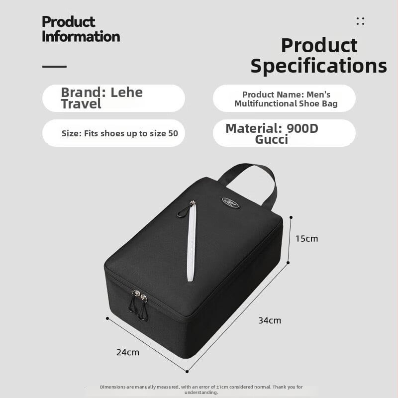 Cestovná taška na uskladnenie topánok – nylon, moderný minimalistický štýl, kód 6975, uvádzaná 2025