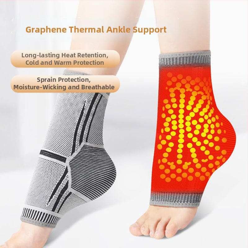 Grafénová členková ochrana pre športy — proti otáčaniu, upevňovacia páska, rehabilitácia po vyvrtnutí, ochrana členka