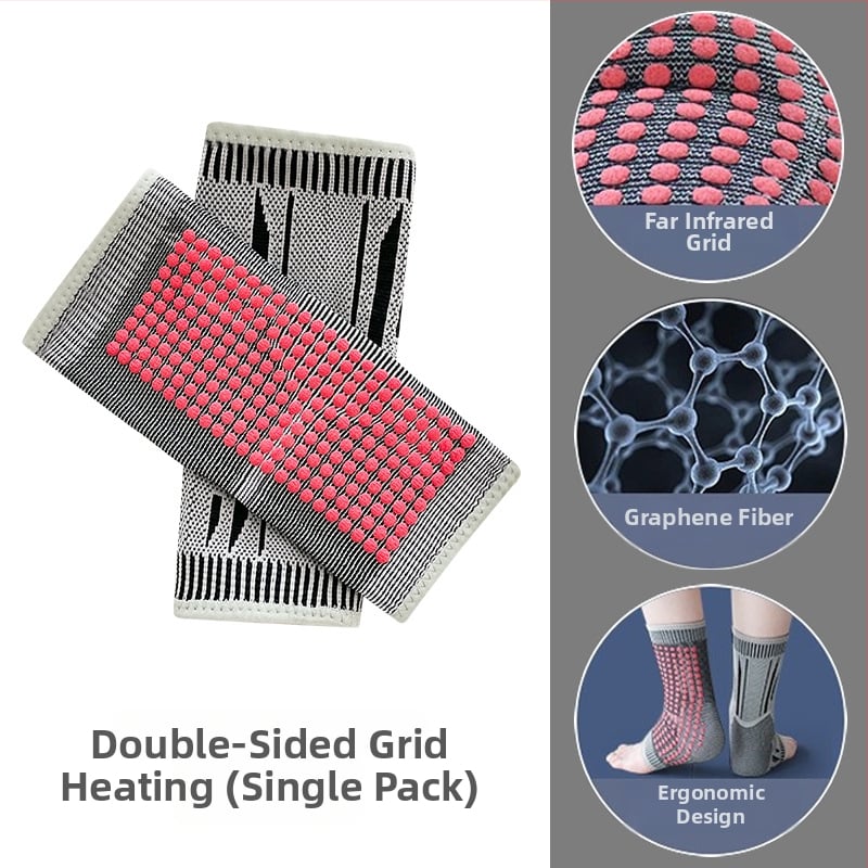 Grafénová členková ochrana pre športy — proti otáčaniu, upevňovacia páska, rehabilitácia po vyvrtnutí, ochrana členka