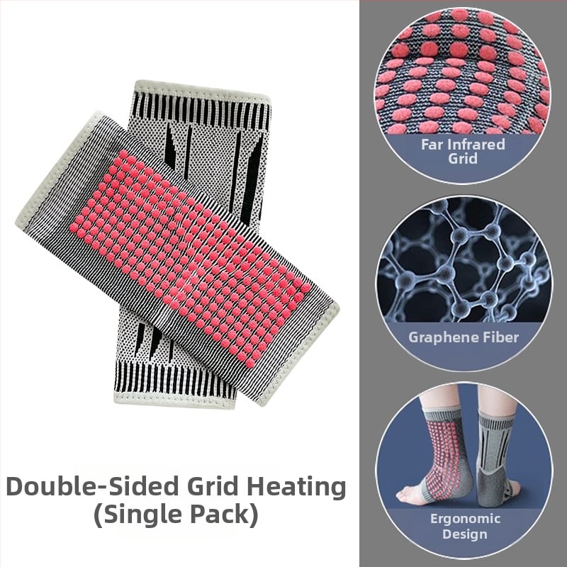 Grafénová členková ochrana pre športy — proti otáčaniu, upevňovacia páska, rehabilitácia po vyvrtnutí, ochrana členka