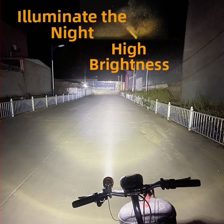 LED фар за мотоциклет и електрически превозни средства, външен монтаж, 6W при 12V, модел Section 01, алуминиева сплав