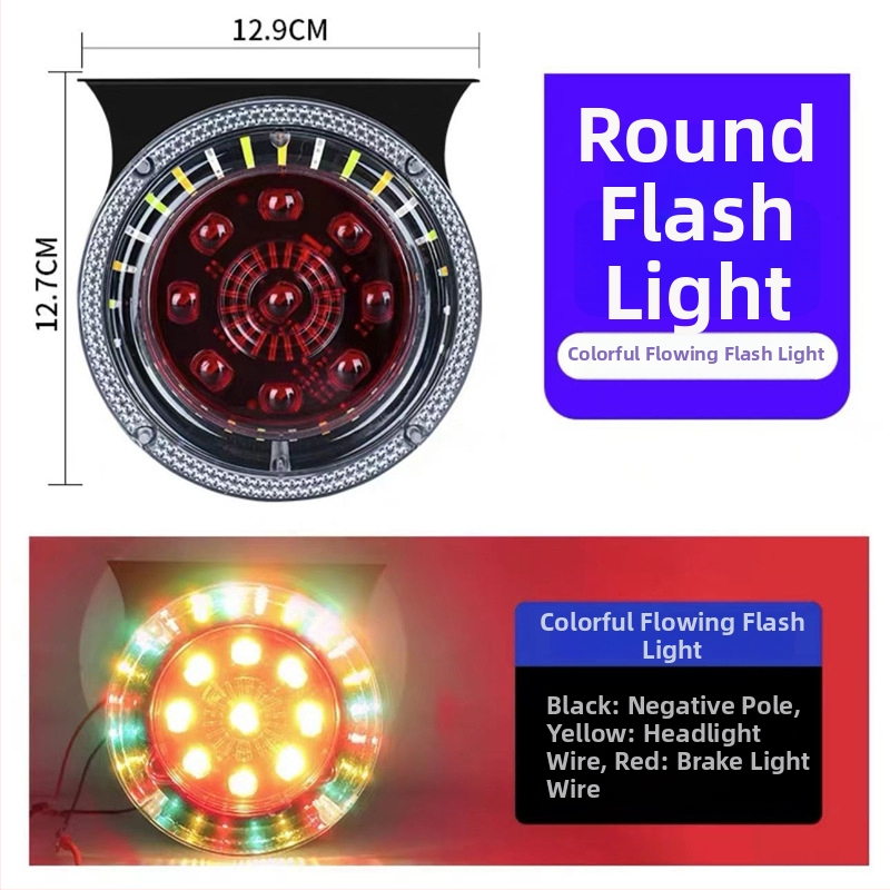 LED hmlové svetlo na zadnú časť pre veľké nákladné auto – 24V, LED zdroj, 6000K, 50 000 h