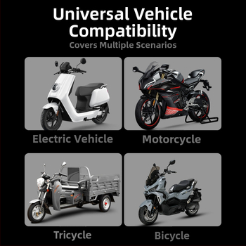 LED фар за мотоциклет H4/P15D/BA20D, 12V, алуминиев корпус, външна леща, живот 5000 ч