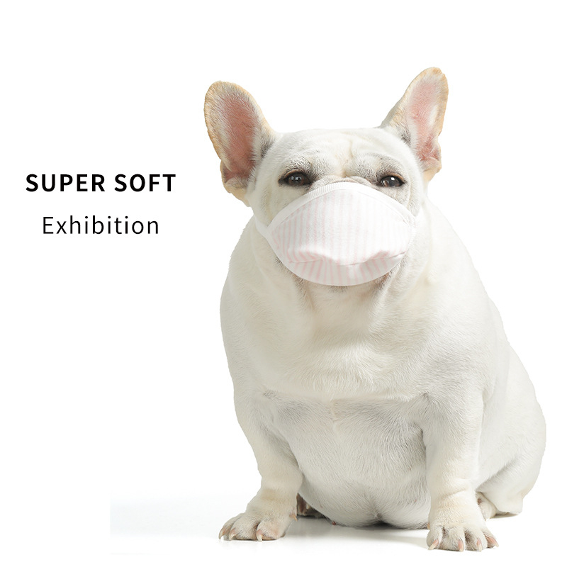 Psia maska s tromi vrstvami netkaného textilu, polyester, značka ibeans, balík 100 kusov