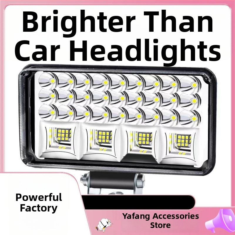 LED hlavné svetlo pre elektrický traktor a štvorkolesové vozidlo — 12-80V, vysoká jasnosť, diaľkové a blízke svetlo