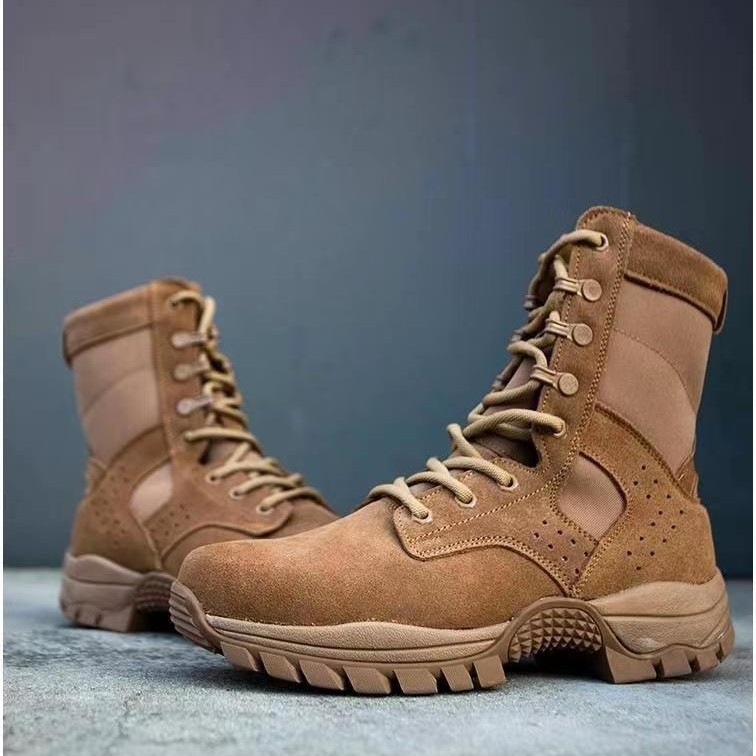 Бойни обувки за пустиня с водоустойчива материя, унисекс, за бягане — марка Jihua 3535