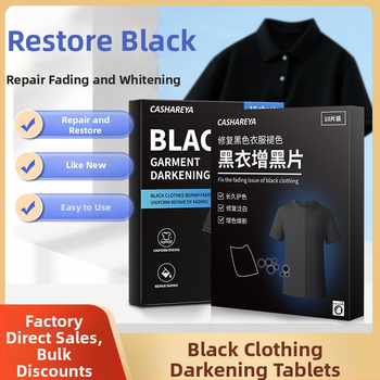 Tablety na tmavnutie oblečenia, Prostriedok na obnovenie tmavnutia, 9,1 kg hrubá hmotnosť, Základné balenie