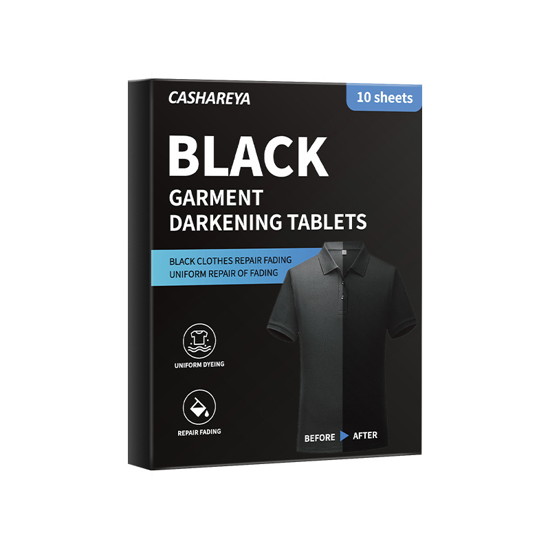 Tablety na tmavnutie oblečenia, Prostriedok na obnovenie tmavnutia, 9,1 kg hrubá hmotnosť, Základné balenie