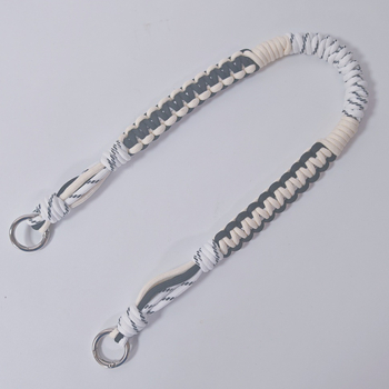 Tkana užadna naramenica za torbu — Gold to Her, poliester, proljeće 2025, proširiva, geometrijski uzorak