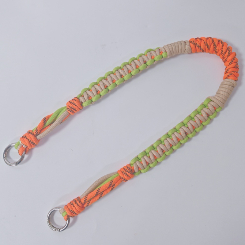 Tkana užadna naramenica za torbu — Gold to Her, poliester, proljeće 2025, proširiva, geometrijski uzorak