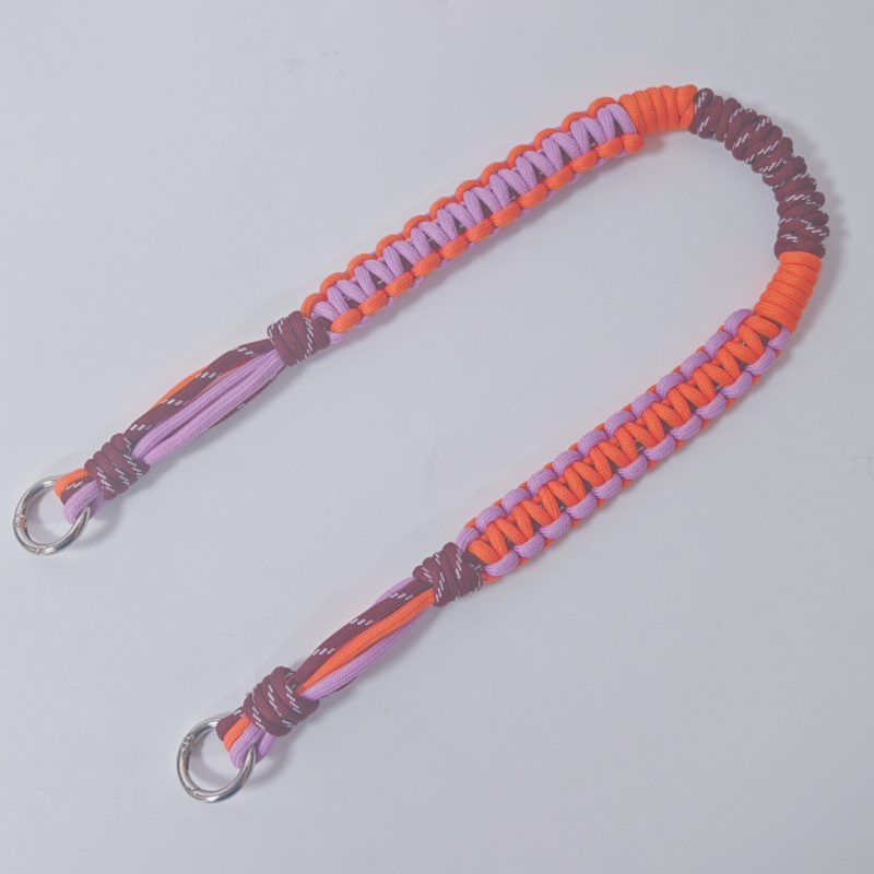 Tkana užadna naramenica za torbu — Gold to Her, poliester, proljeće 2025, proširiva, geometrijski uzorak