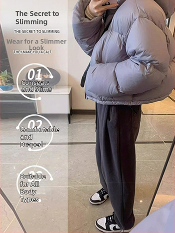 Tehotenské nohavice na jeseň-zimu, fleecové podšitie, vlnená zmes, voľný široký strih, dlhé, teplé, 50–70% vlnená zmes a 30–50% jahňacia vlna