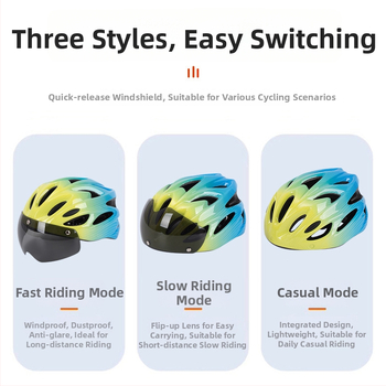 Detská prilba na bicykel, unisex, dýchateľná, ultraľahká, gradientný dizajn, PC+EPS