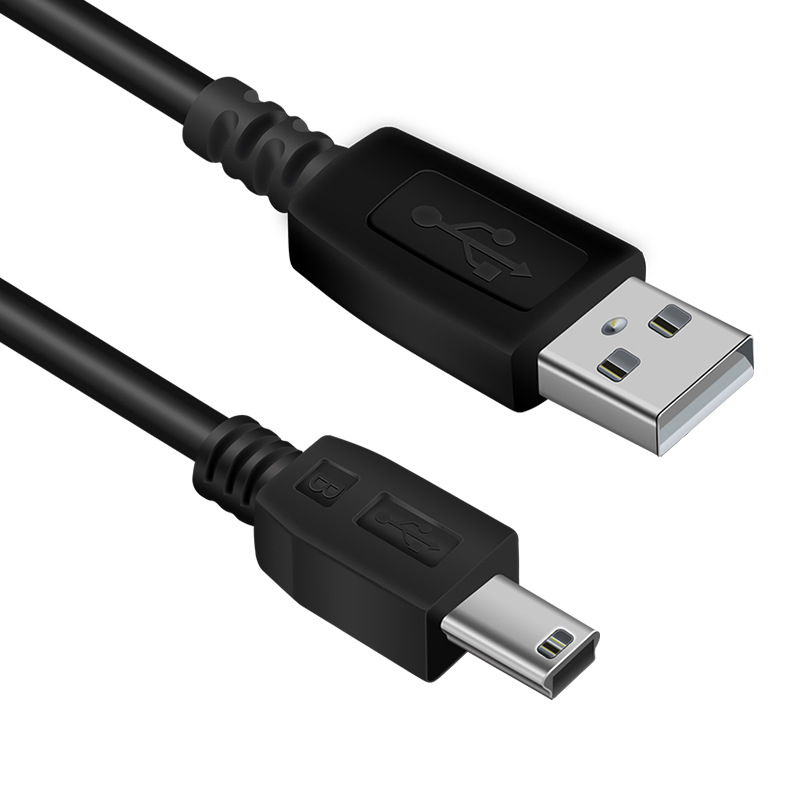 1 m USB kabel s produženom glavom, V3 priključkom – debeli kabel za punjenje za starije Android uređaje i MP3 playere